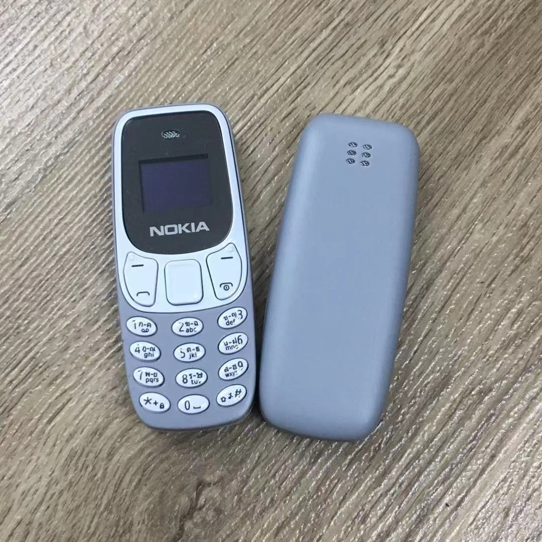 (GREY)NOKIA 3310 BM10 2.79 Inch Super mini Body Wireless Bluetooth Dialer Phone